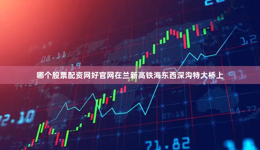 哪个股票配资网好官网在兰新高铁海东西深沟特大桥上