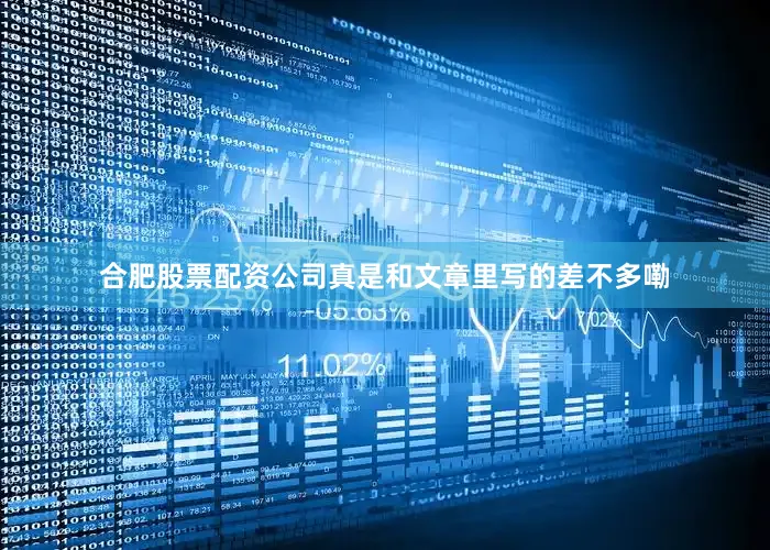 合肥股票配资公司真是和文章里写的差不多嘞
