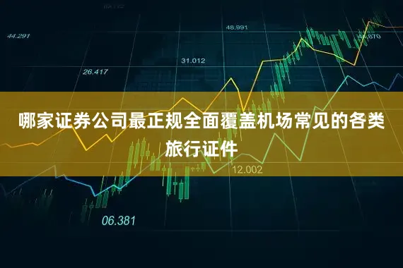 哪家证券公司最正规全面覆盖机场常见的各类旅行证件